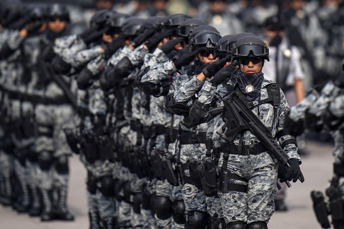 Guardia Nacional ¿Regeneración de la Fuerza Represora?